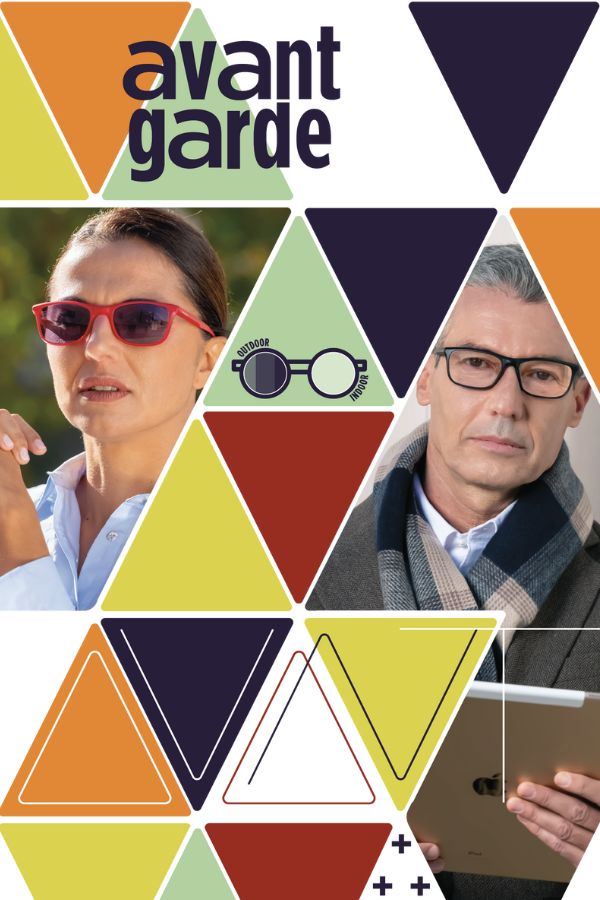 Gafas de lectura con lente fotocromatica