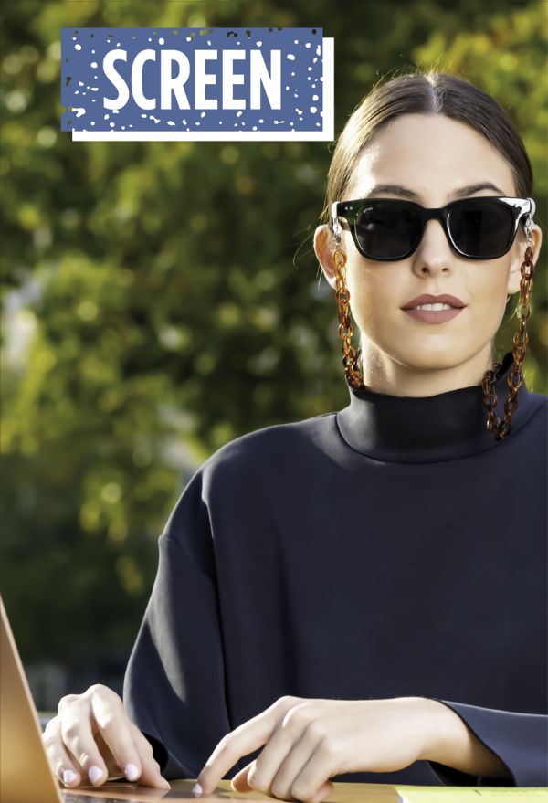 Gafas de sol para pantallas con filtro azul